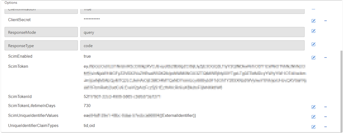 Configure SCIM settings