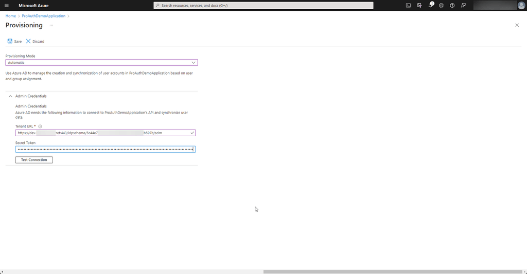 Configure Provisioning